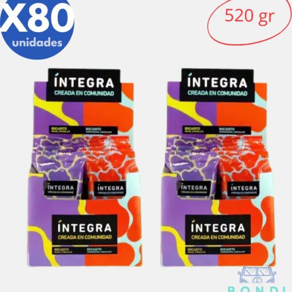 80 Bocaditos íntegra mix - 2do al 50% off