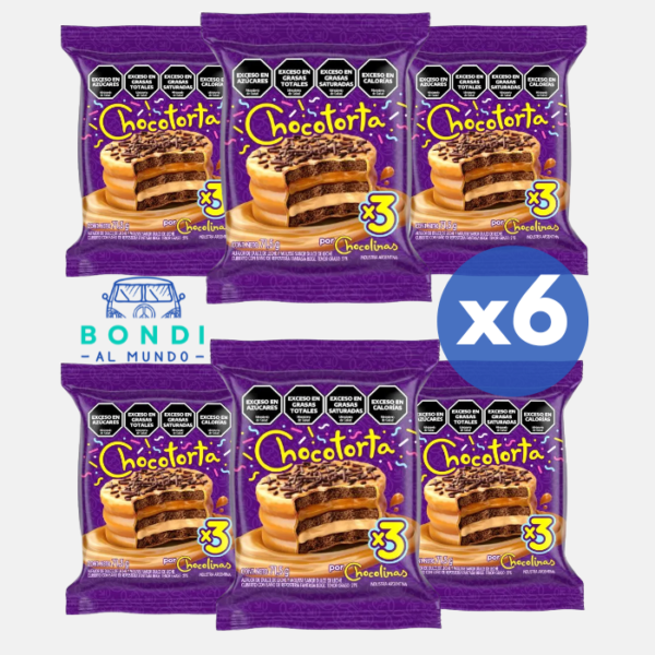 Alfajor Chocotorta x 71.5 gr. Pack x 6 unidades (429gr)
